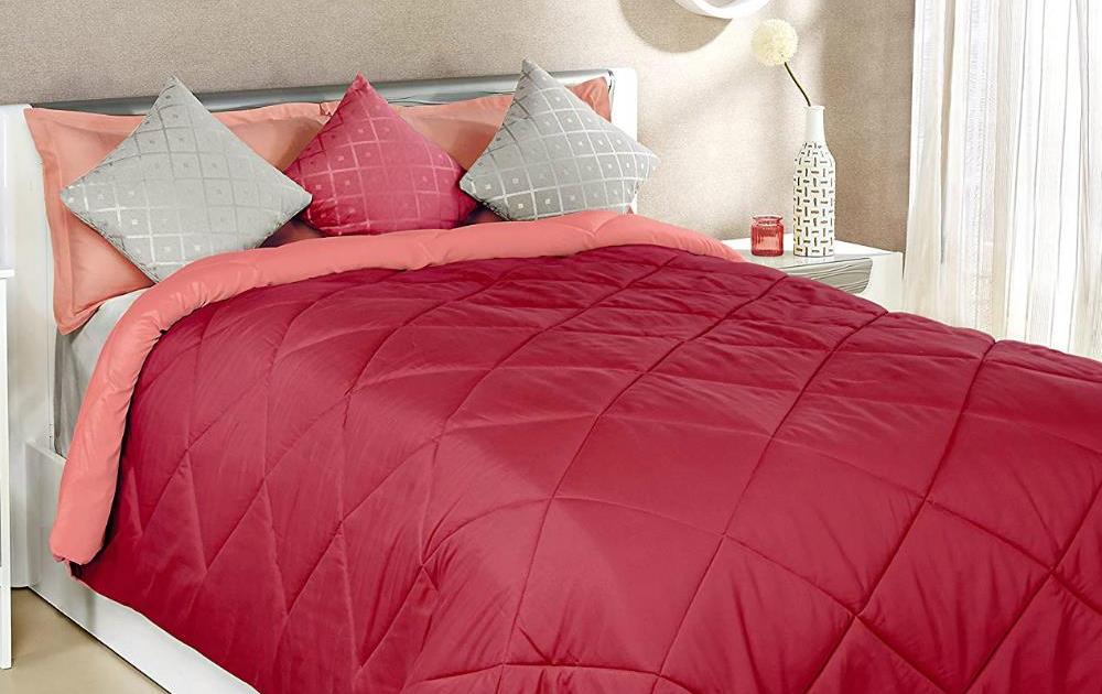 Reversible Comforter Double Pink, Winter Collection of Gifts