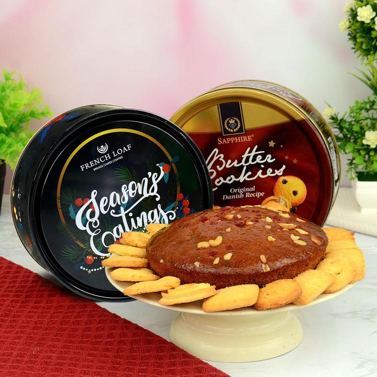 Plum Cake & Butter Cookies