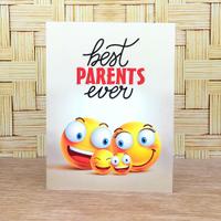Custom Smiley Card For Parents