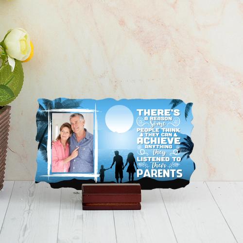 Woodden Frame For Parents