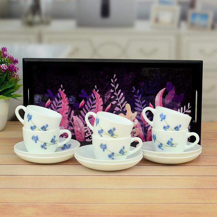 Tray with La Opala Tea Set