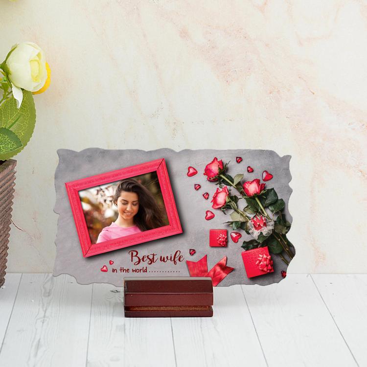 Wood Rock Photo for Wife