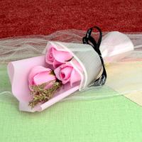 Pink Flower Bouquet Box