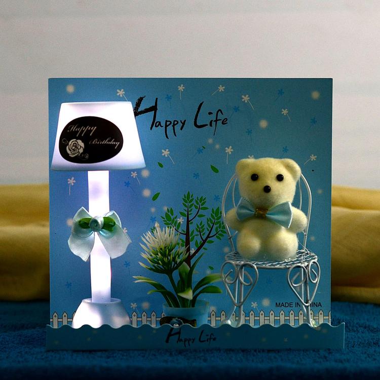 Teddy with LED Lamp