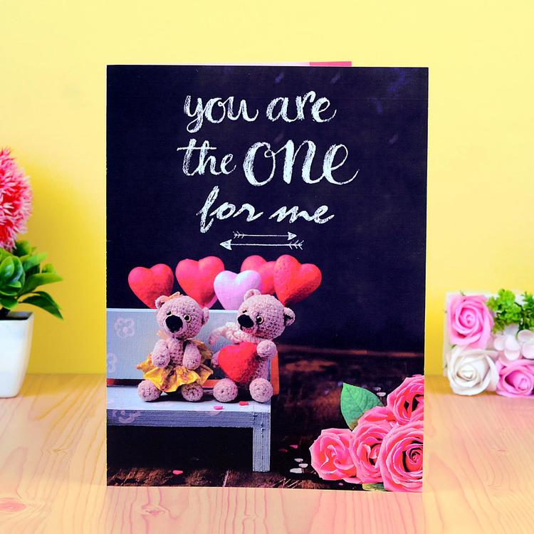 You Are The One For Me Card