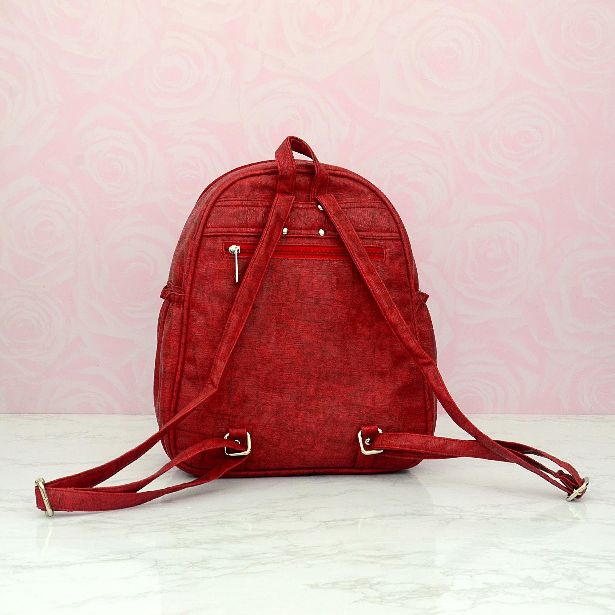 Stylish Printed Ladies Backpack Backpacks