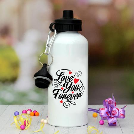 Love You Forever White Bottle