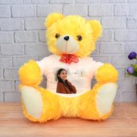 Personalized Yellow Teddy for Girlfriend
