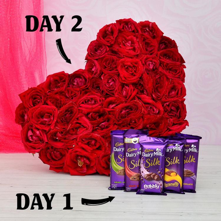 2 Day Dairy Milk & Rose Serenade