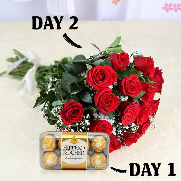 2 Day Ferrero & Red Rose Serenade