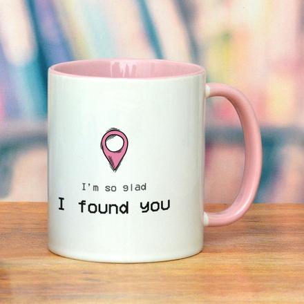 Cute Baby Pink Custom Mug