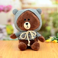 Delightful Grey-Hooded Brown Teddy
