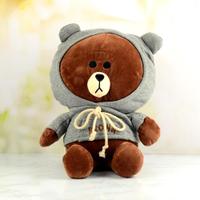 Lovely Grey-Hooded Brown Teddy