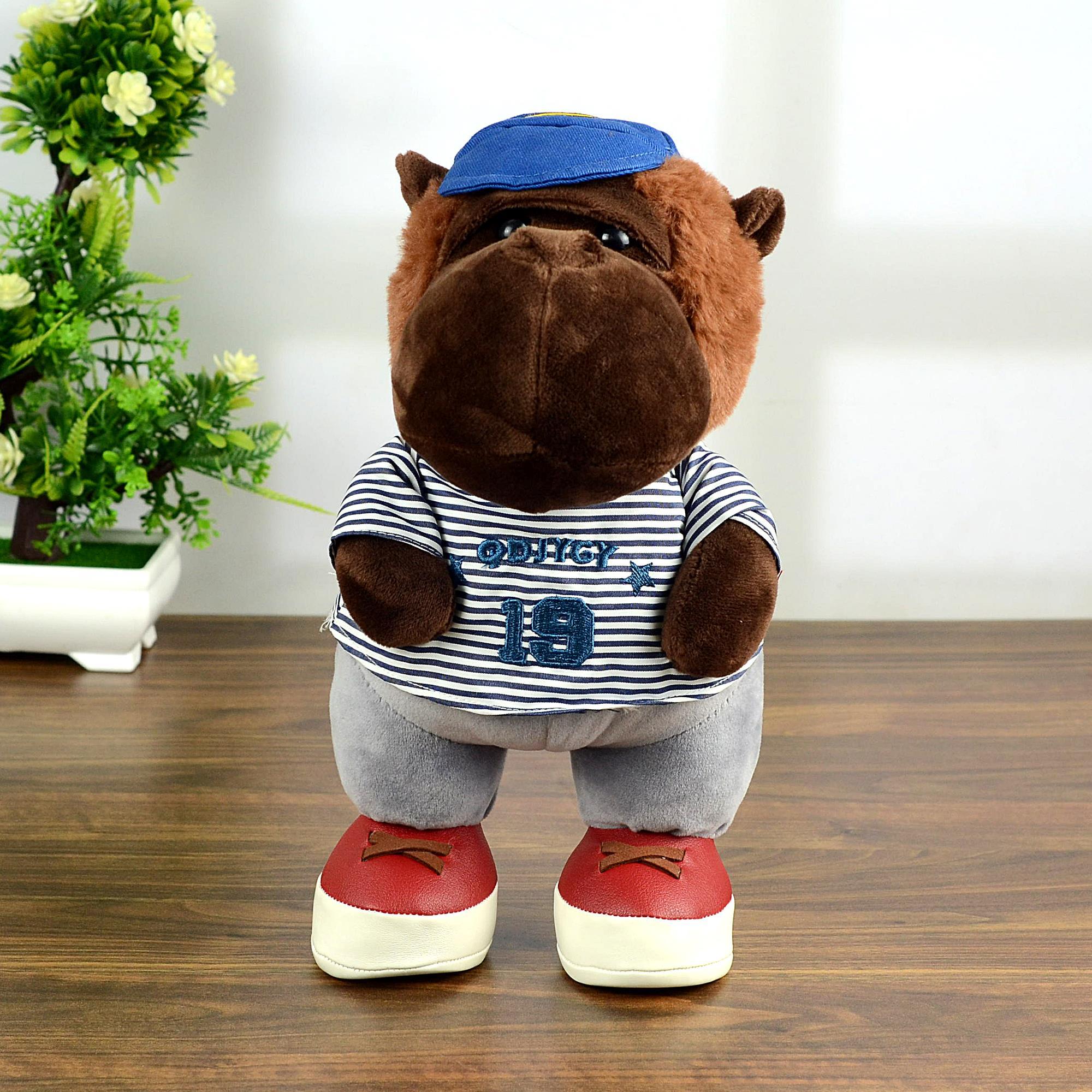 blue hippo soft toy