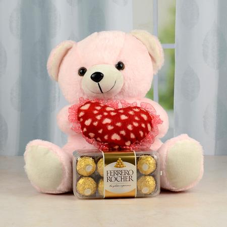 Flirty Teddy & Ferrero Combo