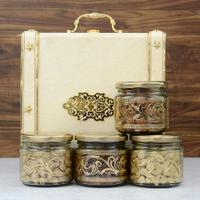 Regal Designer Box With Dryfruits Jars