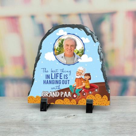 Colorful Grandpa Rock Photo