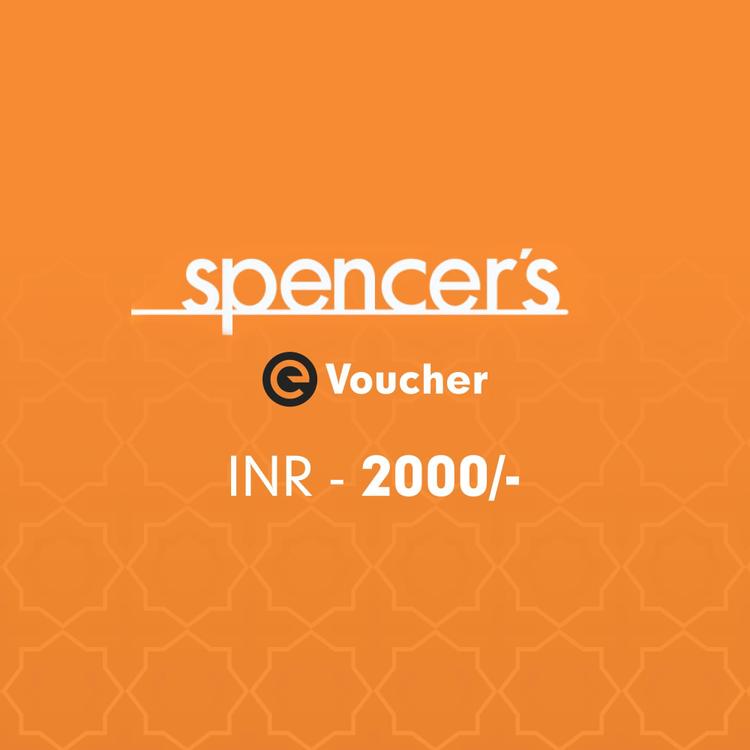 Spencer's e-voucher Rs 2000