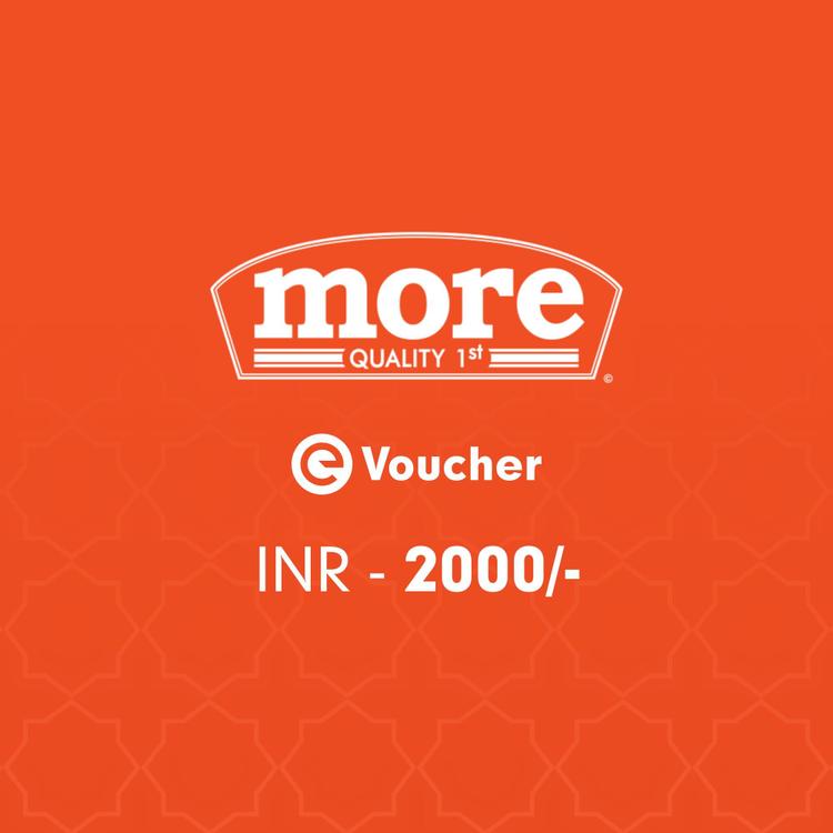 More E-voucher Rs. 2000