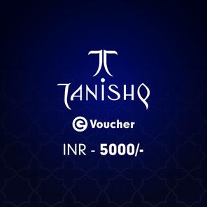 Tanishq E-voucher Rs. 5000 Tanishq E-voucher Rs. 5000