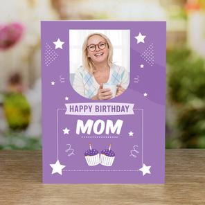 Custom Birthday Card - Mom Custom Birthday Card - Mom