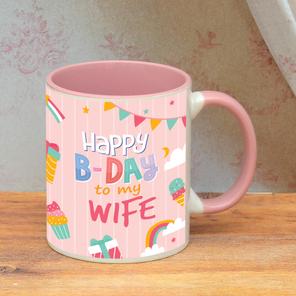 Birthday Graphic Mug - Wife Birthday Graphic Mug - Wife