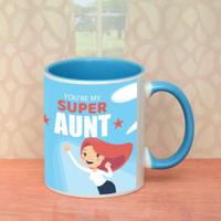 Personalized Mug - Aunt - Blue