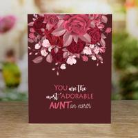 World's Best Aunt Greeting Card
