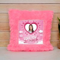 Pink Anniversary Pillow