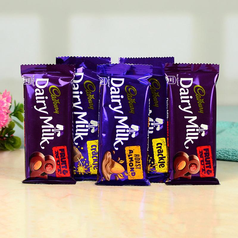 Dairy Milk Flavour 5pc Set Only Chocolates