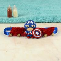 Cute Captain America Star Rakhi