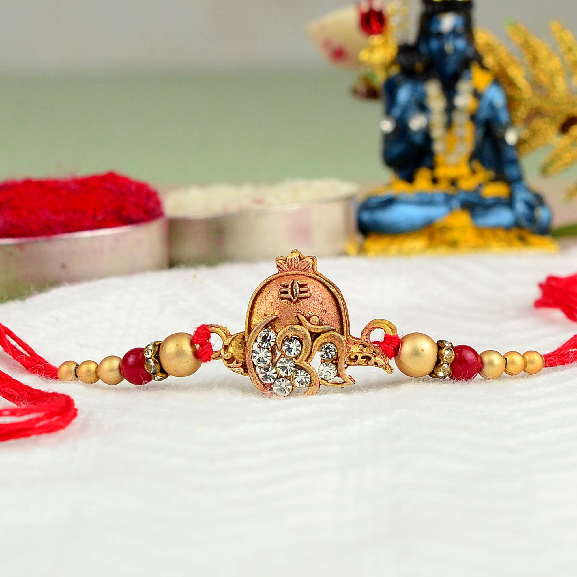 Om Namah Shivay Rakhi Regular Rakhi