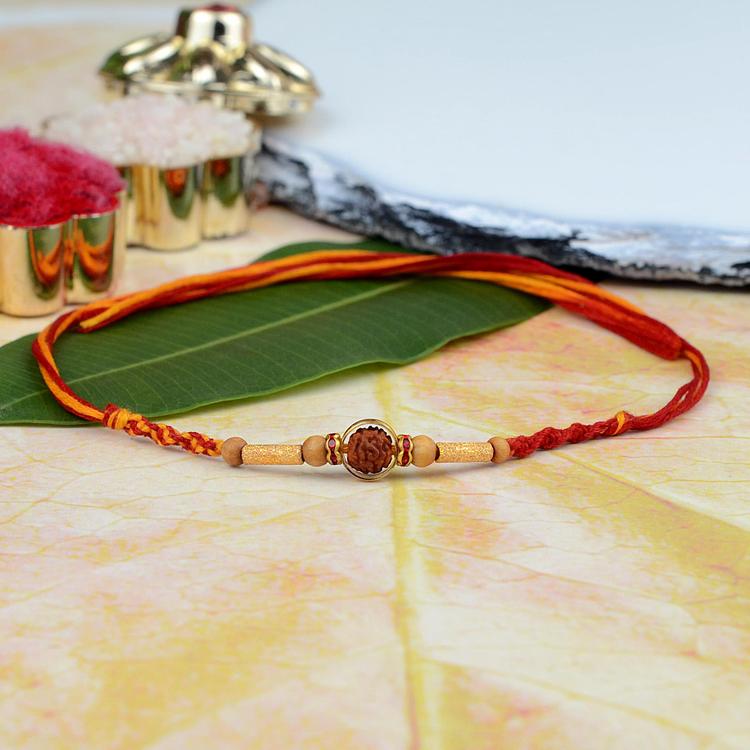 Mini Rudraksh Mauli Rakhi