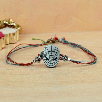 Intense Spiderman Mask Kids Rakhi