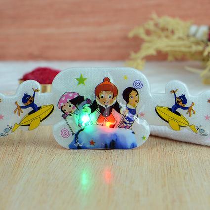 LED Chhota Bheem Family Rakhi Band