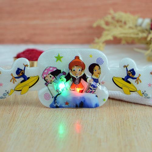 LED Chhota Bheem Family Rakhi Band