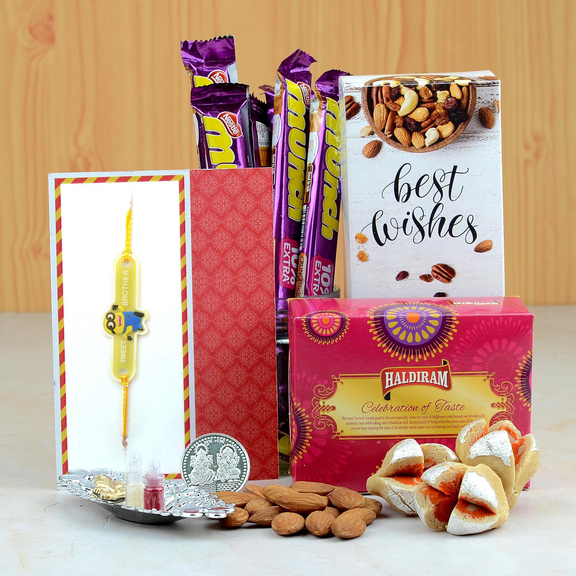 Mix of Awesomeness Kids Rakhi Combo | Rakhi Kids Hamper