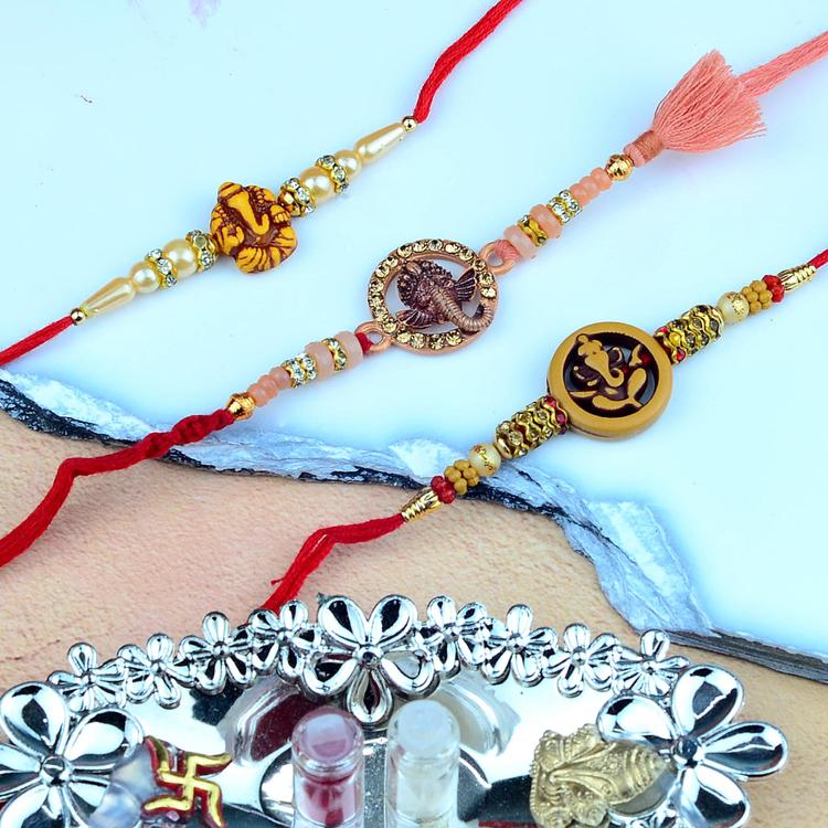 Divine Ganesh Rakhi Collection