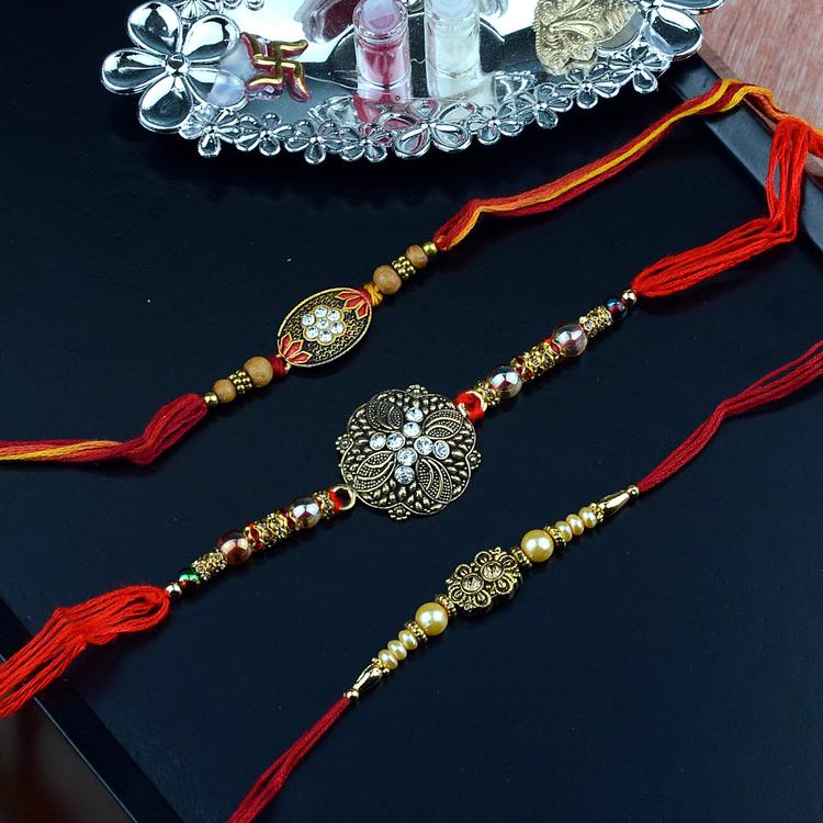 Attractive Antique Rakhi Collection