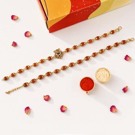 Beauty in Bracelet Rakhi Set