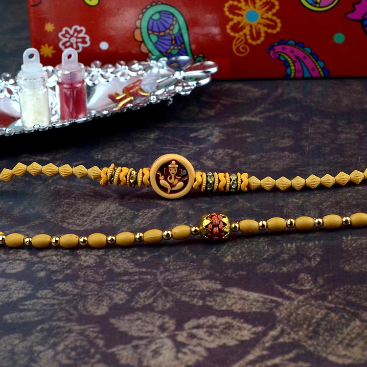 Beauty in Bracelet Rakhi Set