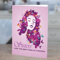 Abstract Sister Card