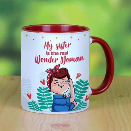Wonder Sister Red Mug