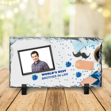 Best Brother in Law Photo Rock