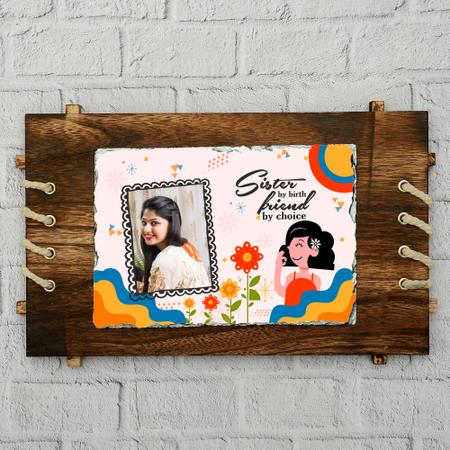 Sister Cum Friend Personalized Rock