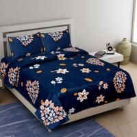 Royal Floral Double Bedsheet