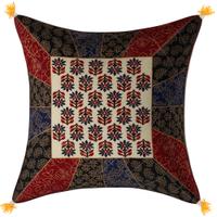 Central Square Floral Cushion Cover
