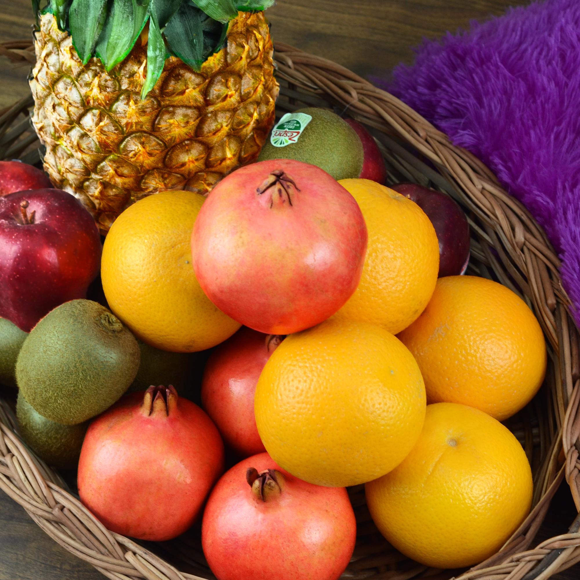 Mixed Fruit Basket Fruits