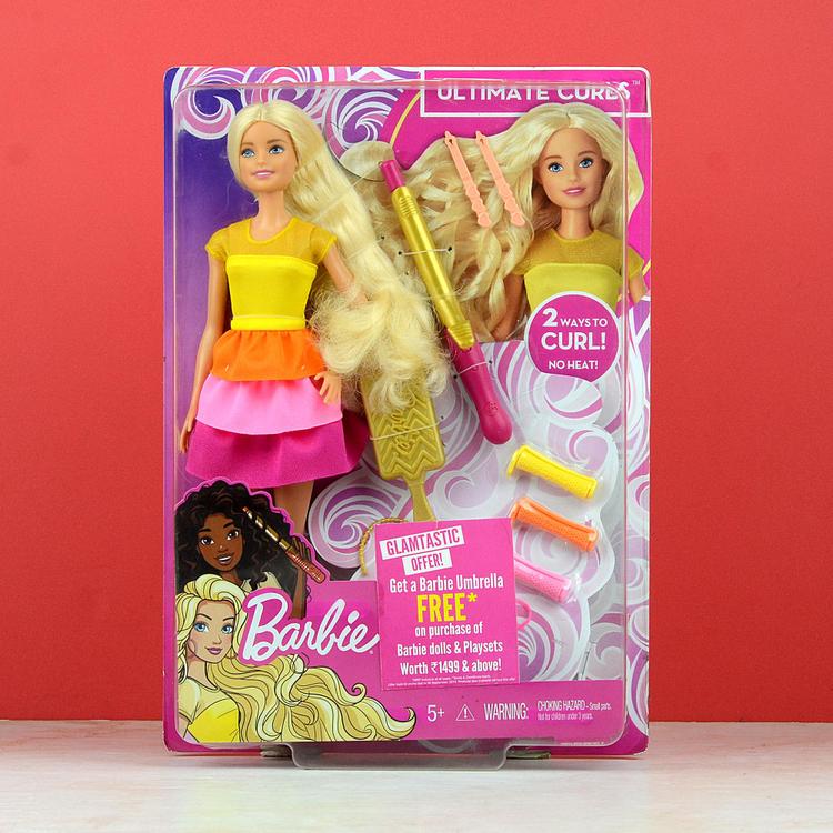Barbie Ultimate Hair Curling Playset