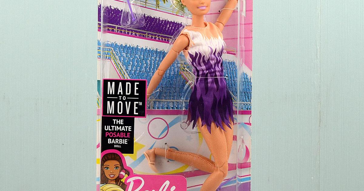 Barbie Made To Move Gymastic Posable Doll